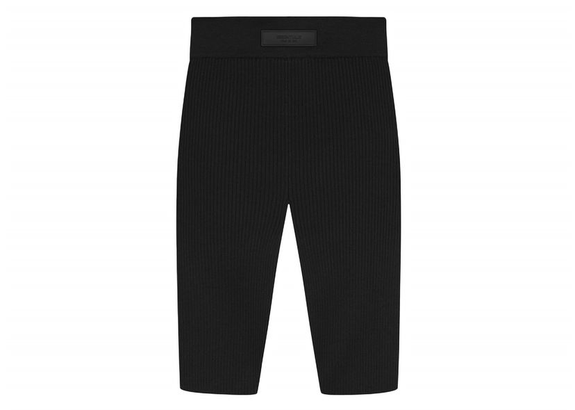 Shortsit Fear of God Core Collection Knit Biker Short Black Musta | 192SU245370FW