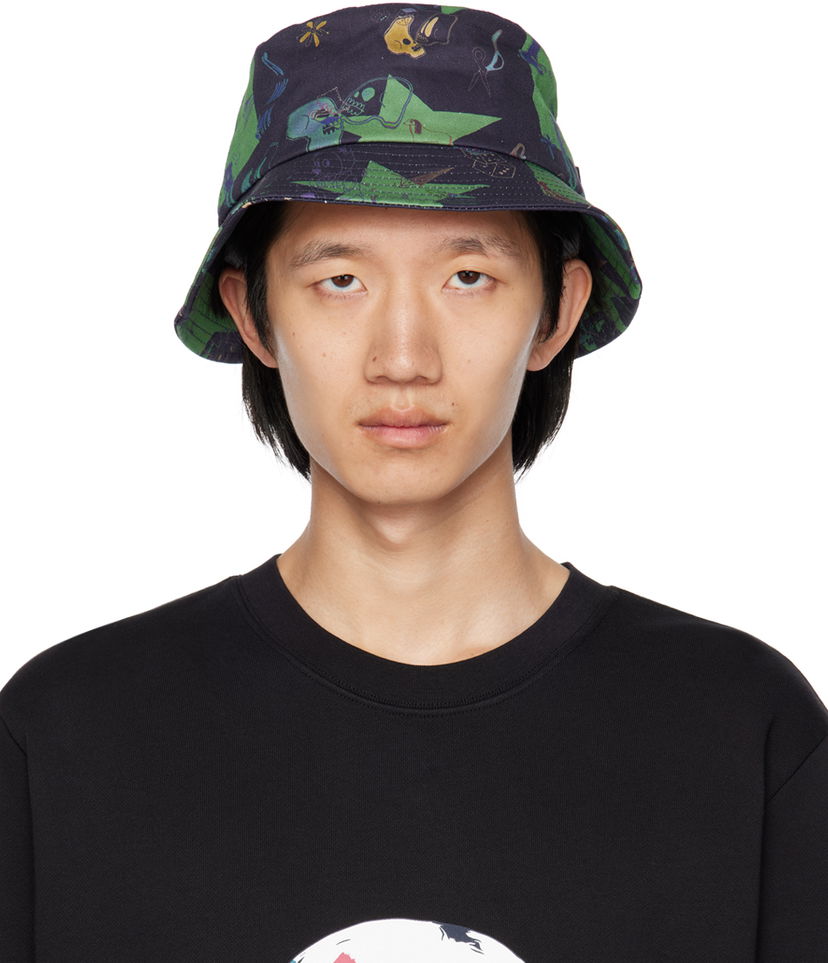Hattu Paul Smith PS Paul Smith Tattoo Print Bucket Hat Monivärinen | M2A-921DT-M449