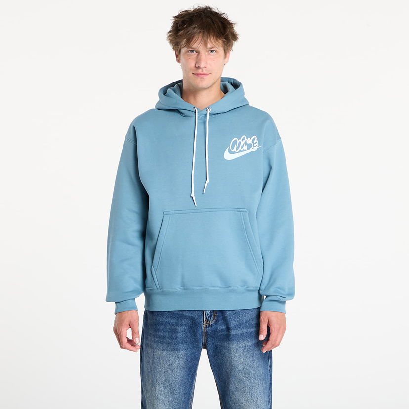 Huppari Nike Solo Swoosh Fleece Hoodie Sininen | IH4293-006