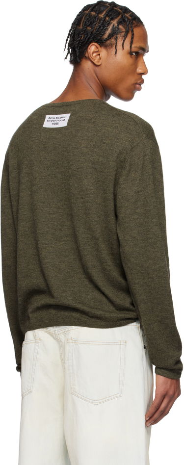 Villapaita Acne Studios Acne Studios Cashmere Crew Neck Sweater Vihreä | B60354-, 2