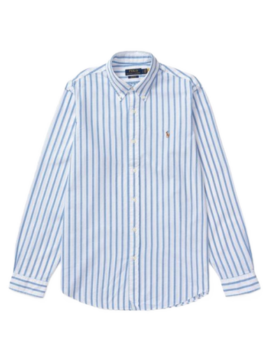 Paita Polo by Ralph Lauren Custom Fit Striped Oxford Shirt Monivärinen | 710906622001