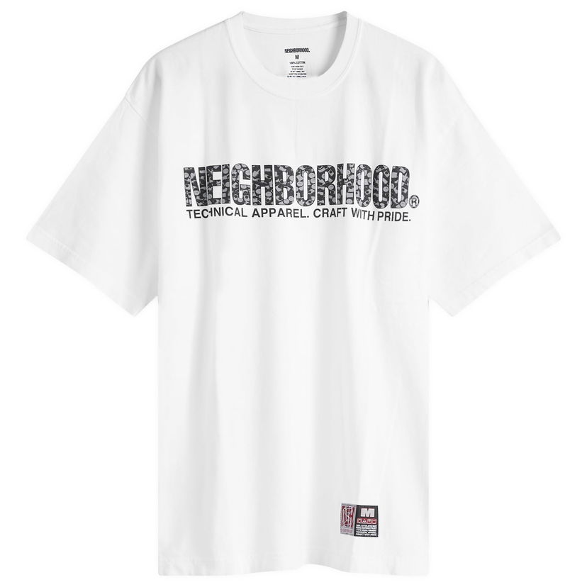 T-paita Neighborhood Subware SS-2 Graphic T-Shirt Valkoinen | 242PC49N-ST02-WHT