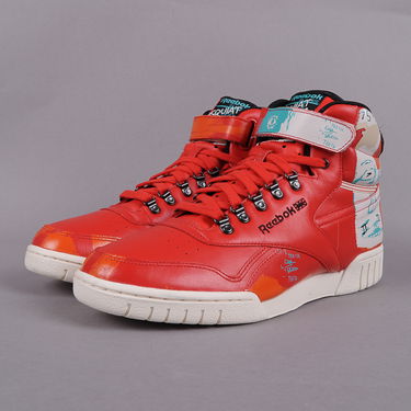 Tennarit ja kengät Reebok Exofit Plus Hi Basquiat Punainen | v48183, 0
