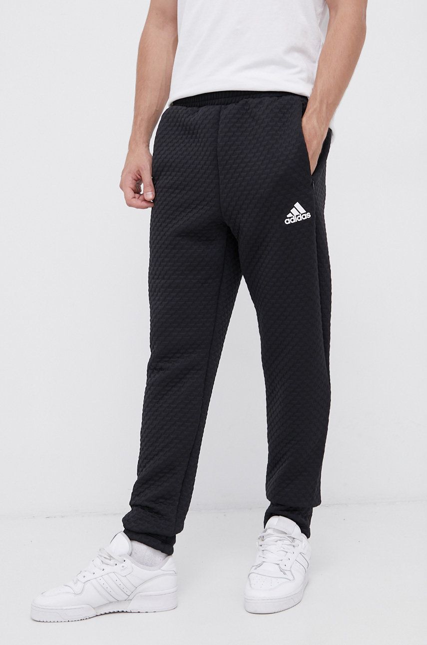 Verryttelyhousut adidas Performance Performance GT3743 Quilted Joggers Musta | GT3743, 0