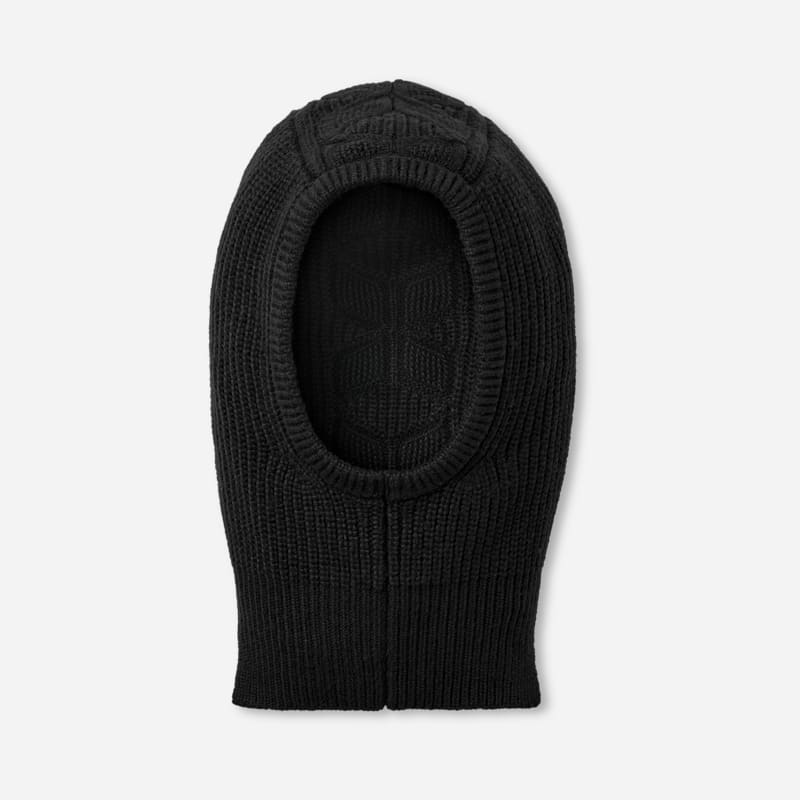 Pipo UGG UGG Cable Knit Balaclava Musta | 102740-BLK
