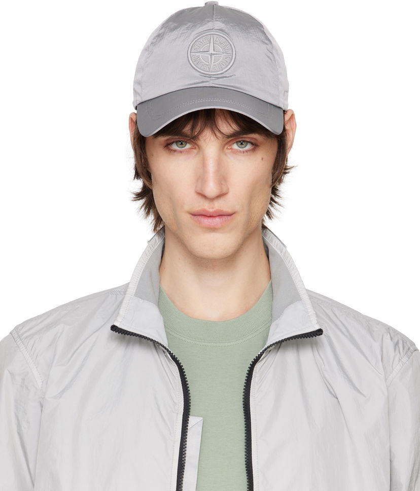 Korkki Stone Island Stone Island Nylon Metal Cap Harmaa | K1S159100995S0076
