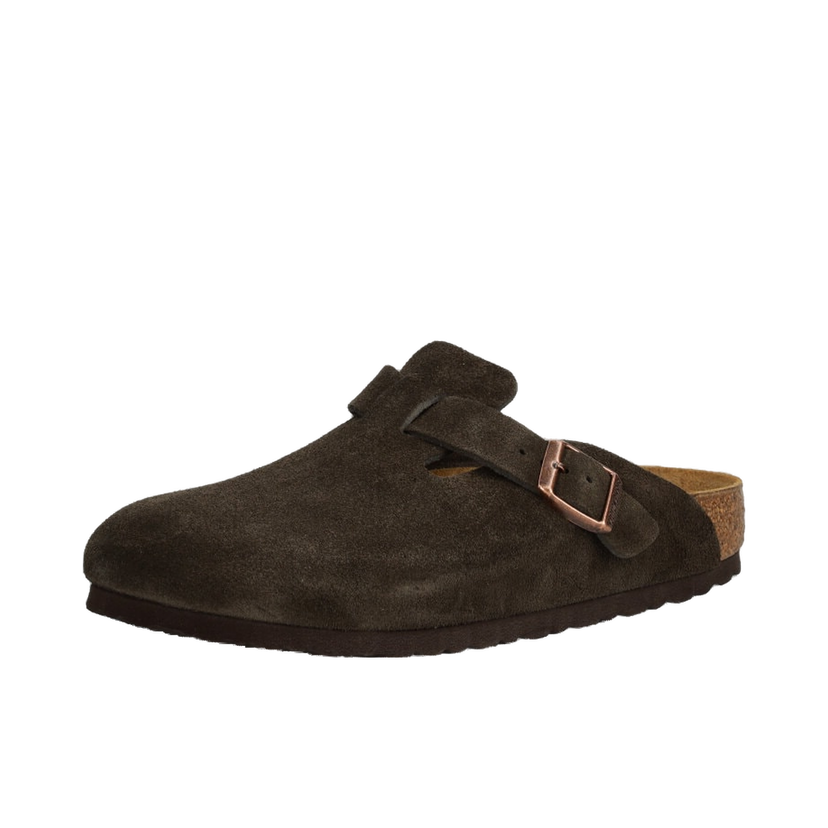 Tennarit ja kengät Birkenstock Birkenstock Boston Suede Clogs Ruskea | 1027460