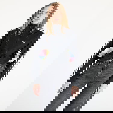 Takki adidas Performance adidas x Jeremy Scott Pride Fashion Cropped Track Jacket Musta | JW0828, 4