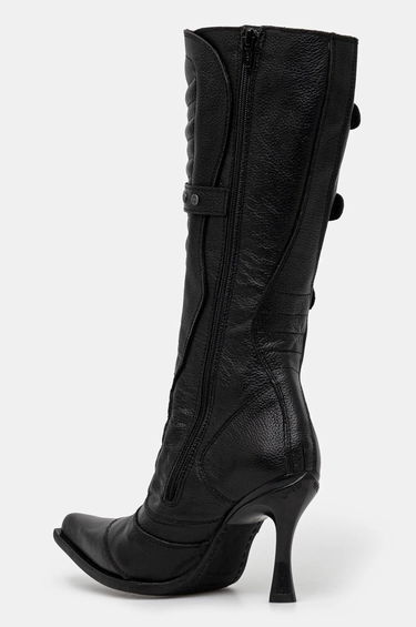 Tennarit ja kengät VETEMENTS Biker Boots With Buckles Musta | WA66BO110B, 2
