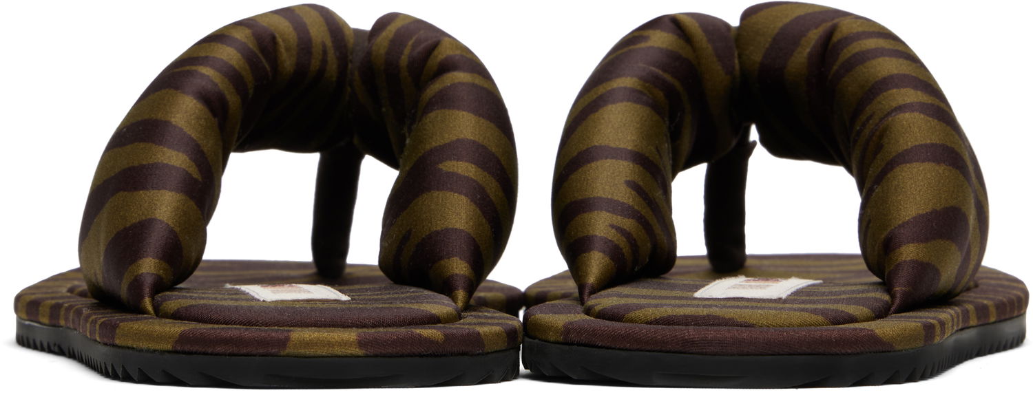 Vaatteet The Attico Attico Indie Flip-Flops Ruskea | 250WSH00797 PAA014PR, 1
