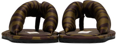 Vaatteet The Attico Attico Indie Flip-Flops Ruskea | 250WSH00797 PAA014PR, 1