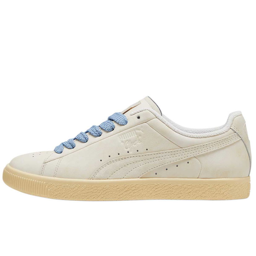 Tennarit ja kengät Puma Clyde Basketball Nostalgia, white Beige | 395374_01
