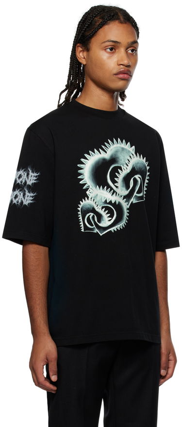 T-paita We11done We11done Graphic Print T-Shirt Musta | WD-TT3-23-748-U-BK, 1