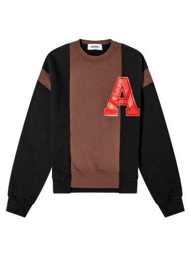 Villapaita Ambush Varsity Crewneck Musta | BWBA016F22FLE0011025