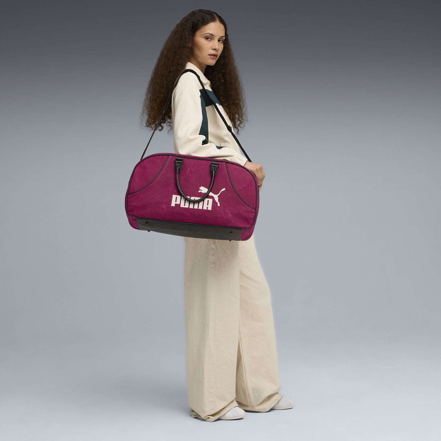 Matkalaukku Puma Archive Canvas Duffel Bag Violetti | 091826_01, 1