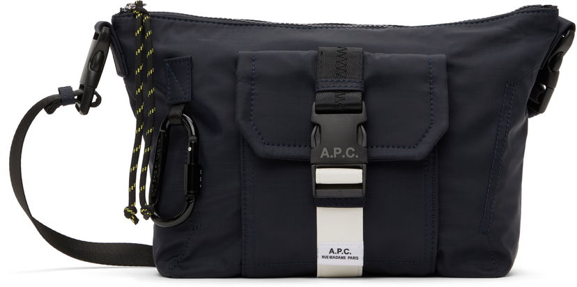 Olkalaukku A.P.C. A.P.C. Trek Satchel Bag Tummansininen | PAAFH-H61734