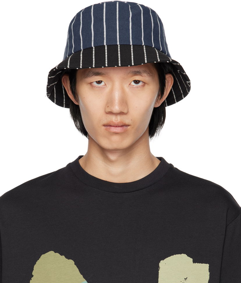 Hattu Paul Smith Paul Smith Striped Bucket Hat Sininen | M1A-921DT-M444