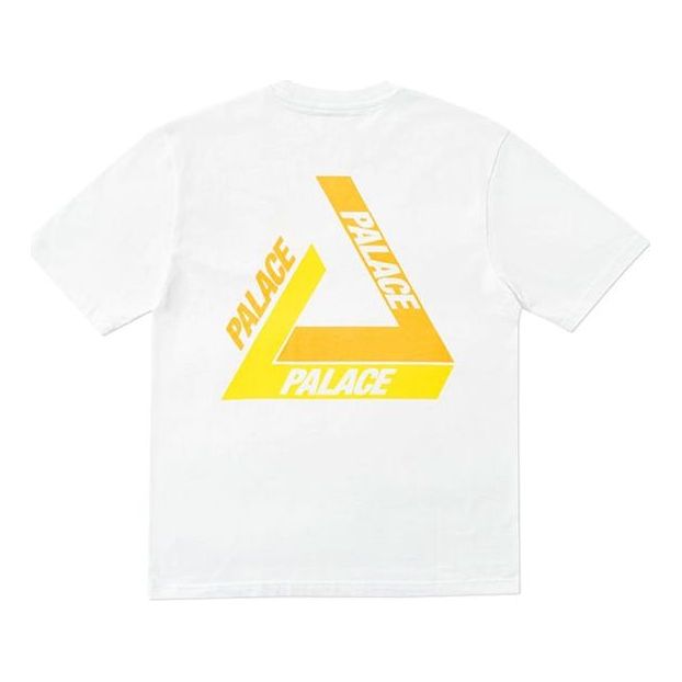 T-paita Palace Palace Tri-Shadow Triangle Logo T-Shirt Valkoinen | P15TS242