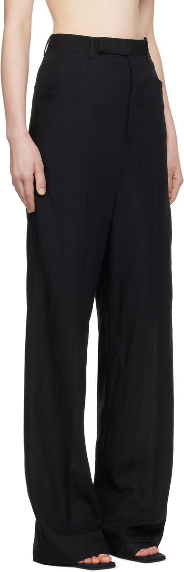 Housut Rick Owens Rick Owens Hollywood Mastadon Trousers Musta | RP01E7352 WG, 1