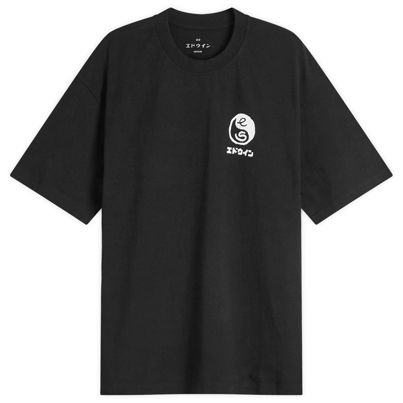 T-paita EDWIN High Bear Graphic Tee Musta | I035030-8967
