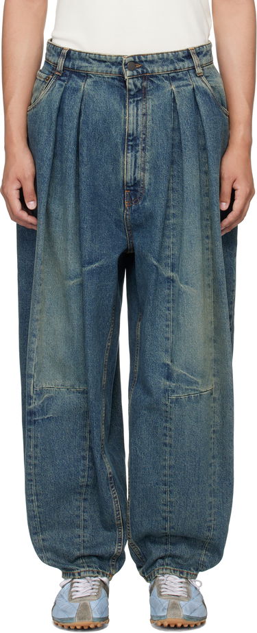 Jeans HED MAYNER Hed Mayner Pleated Denim Jeans Sininen | HMMB67030A-HB251, 0