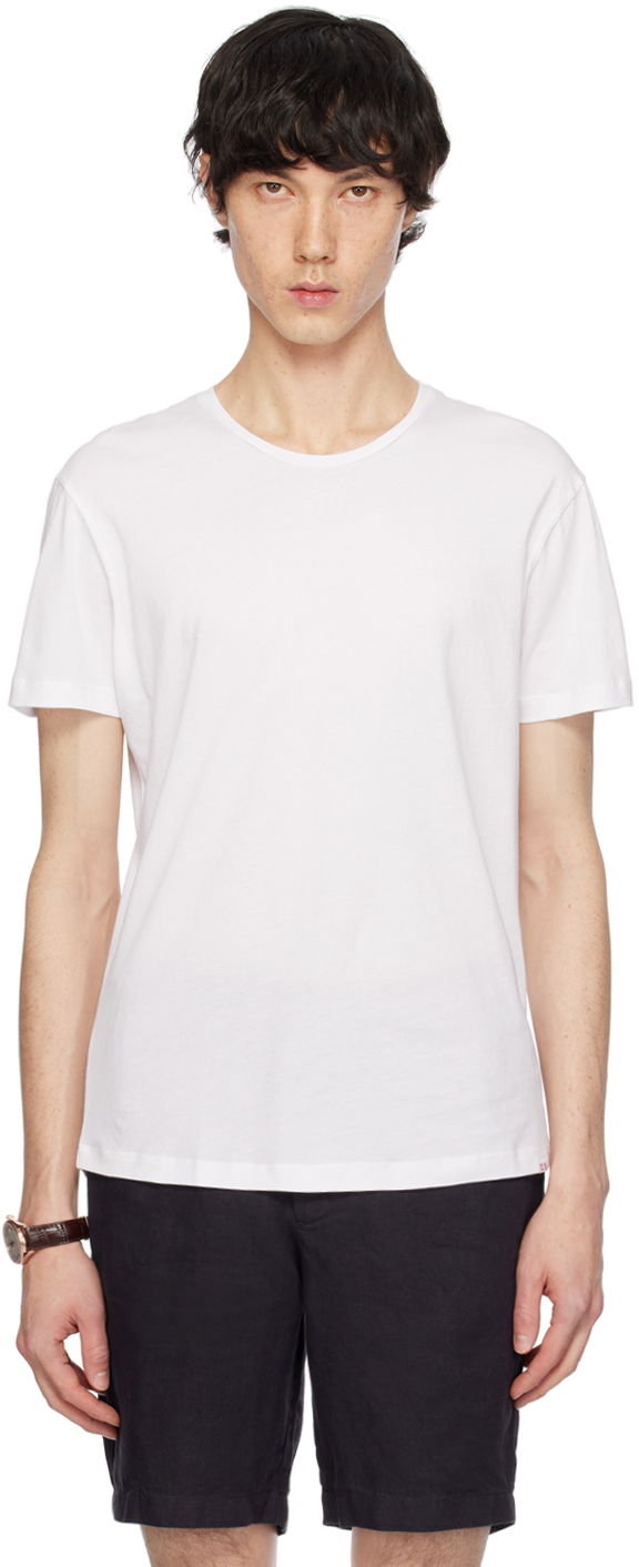 T-paita Orlebar Brown OB-T T-Shirt Valkoinen | 259516