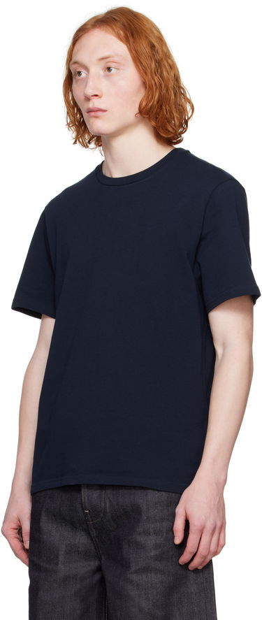 T-paita Jil Sander Jil Sander Crewneck T-Shirt Tummansininen | J47GC0153_J20103, 3