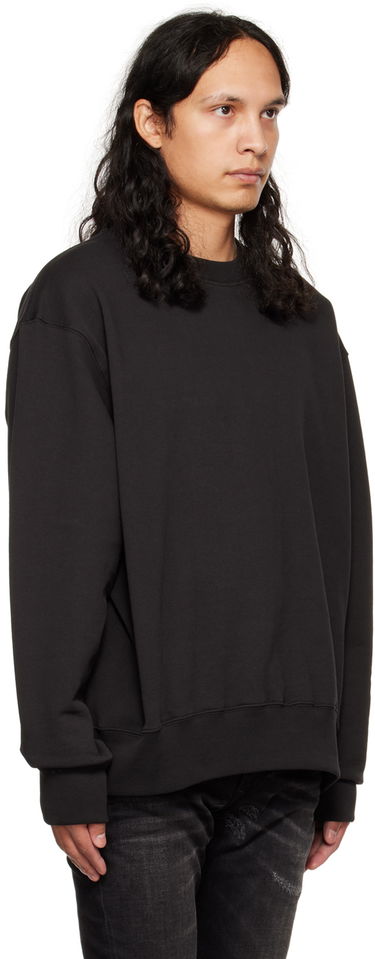 Villapaita We11done We11done Crewneck Sweatshirt Musta | WD-TS3-22-747-U-BK, 1