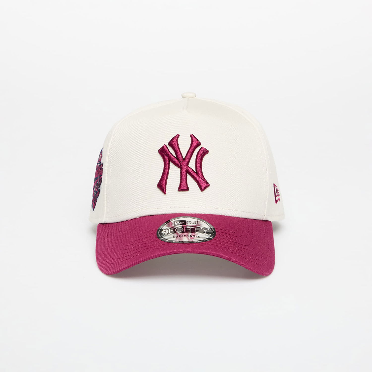 Korkki New Era New Era A-Frame MLB Patch New York Yankees Adjustable Cap Beige | 60595241, 0