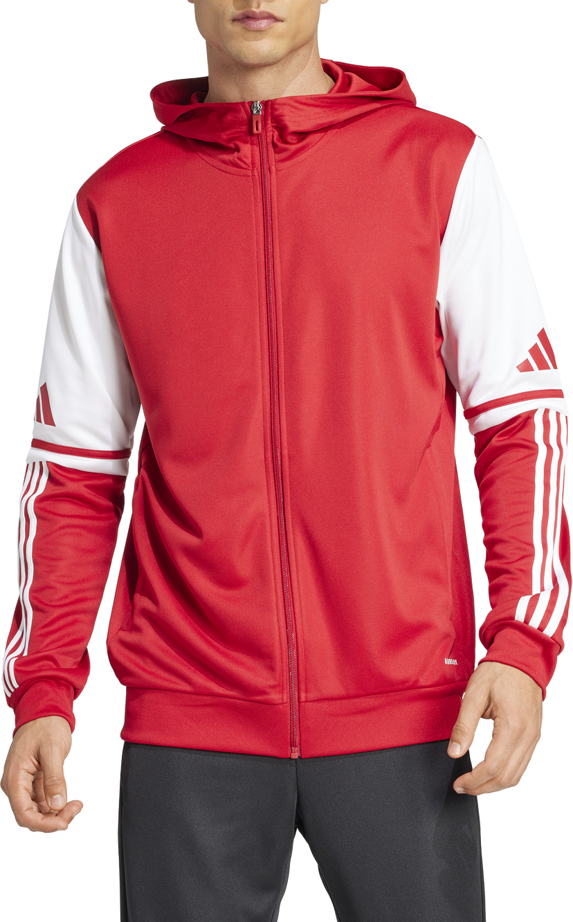 Huppari adidas Performance SQUADRA25 Hooded Jacket Punainen | jd2990
