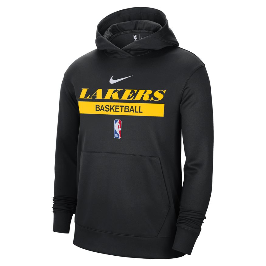 Huppari Nike Dri-FIT NBA Los Angeles Lakers Spotlight Pullover Hoodie Musta | DN4620-010, 0