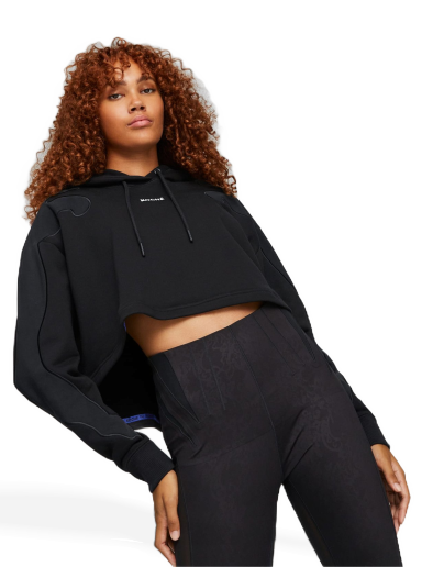 Huppari Puma x KOCHÉ Cropped Hoodie Musta | 535986_01