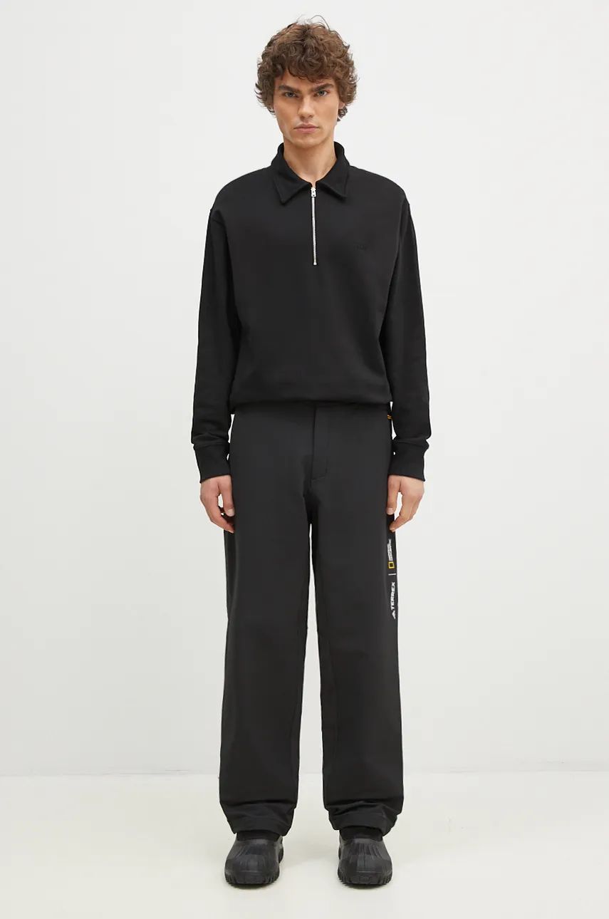 Huppari NORSE PROJECTS Relaxed Half Zip Sweatshirt Musta | N20.1369.9999, 0