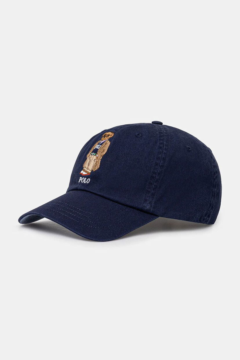 Korkki Polo by Ralph Lauren Polo Ralph Lauren Bear Baseball Cap Tummansininen | 211A87349