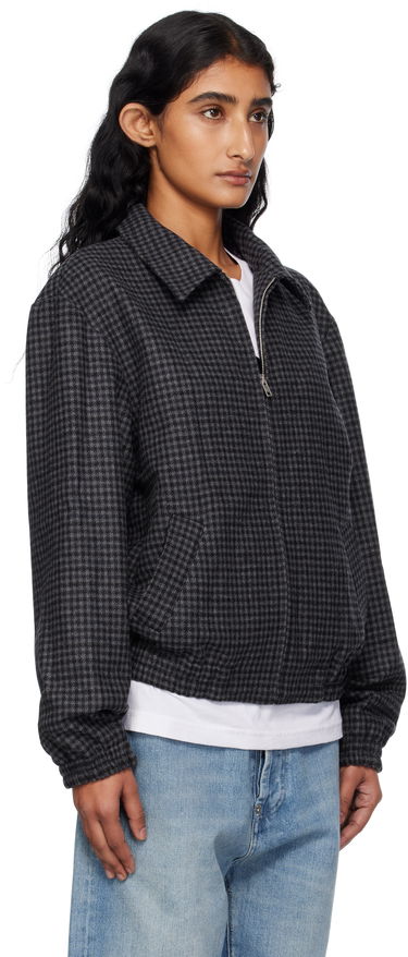Takki A.P.C. A.P.C. Gilbert Houndstooth Jacket Tummansininen | WOARZ-M32018, 4
