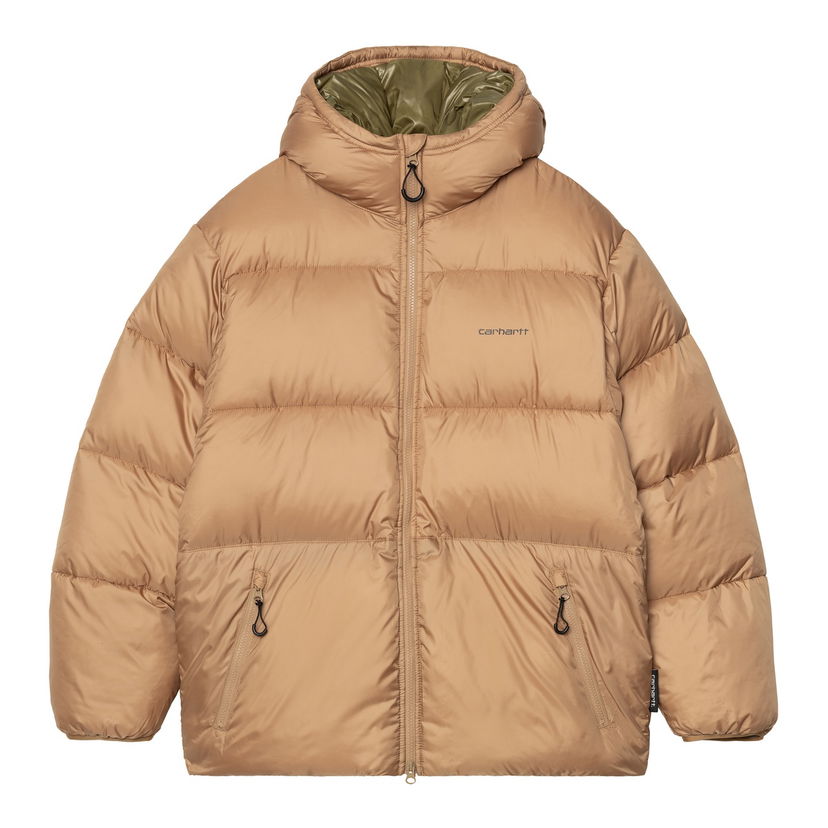 Puffer takki Carhartt WIP Hooded Puffer Jacket Ruskea | I033920_9