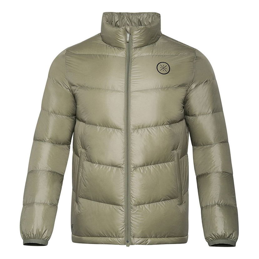 Puffer takki Li-Ning Wade Series Lifestyle Down Jacket Vihreä | AYMR127-5