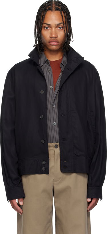 Bomber-takki OUR LEGACY Mock Bomber Jacket Musta | M4252MDB, 0