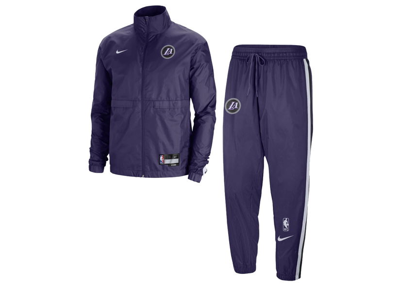 Verryttelypuku Nike NBA Los Angeles Lakers Courtside City Edition Tracksuit Midnight Blue Violetti | DN4722-535