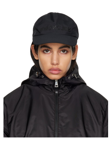 Korkki Moncler Grenoble Bonded Baseball Cap Musta | I10983B0000254AL5