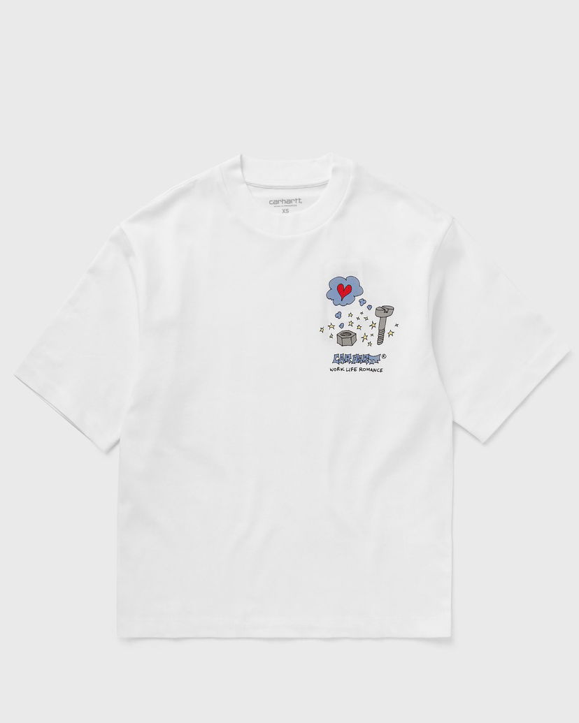 T-paita Carhartt WIP Short Sleeve Office Supplies T-Shirt Valkoinen | I035255-02.XX