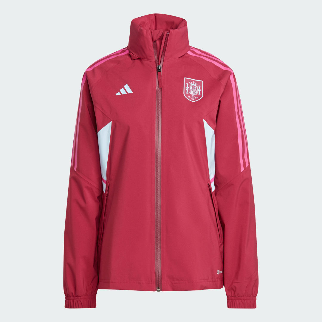 Takki adidas Performance FEF RAIN JKTW Punainen | HT4321, 1