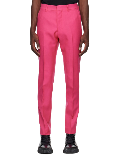 Housut AMI Cigarette Trousers Vaaleanpunainen | HTR004.286