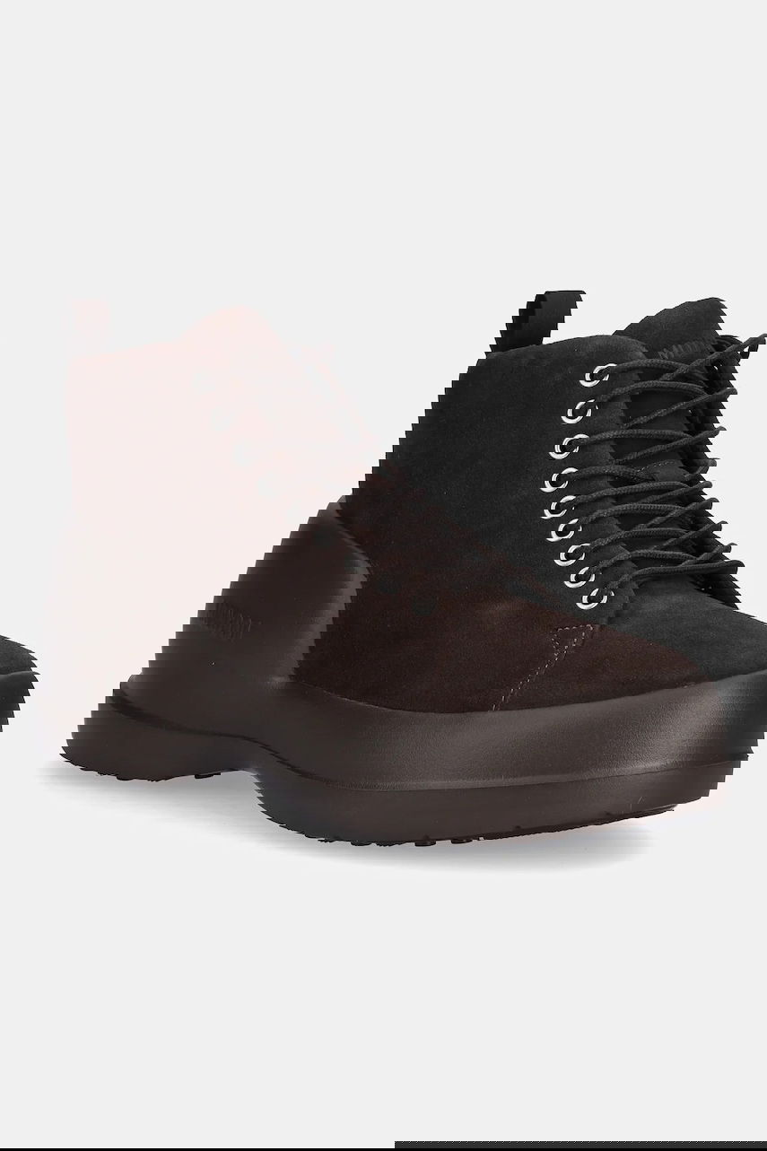 Tennarit ja kengät Moon Boot MEZZALUNA LACE UP MID SUEDE Boots Ruskea | 80D2500030.M010, 0