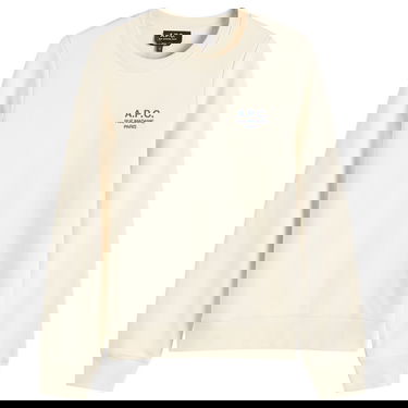 Villapaita A.P.C. Women's Skye Sweatshirt, Size Large Beige | COEZD-F27700-TAJ, 0