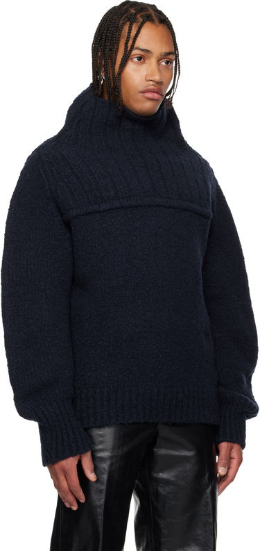 Villapaita Dries Van Noten Dries Van Noten Wool Turtleneck Musta | 252-021236-2721, 4