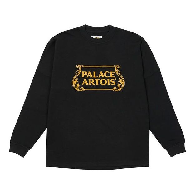Huppari Palace Crossover Long Sleeve Musta | PAL-SS21-3