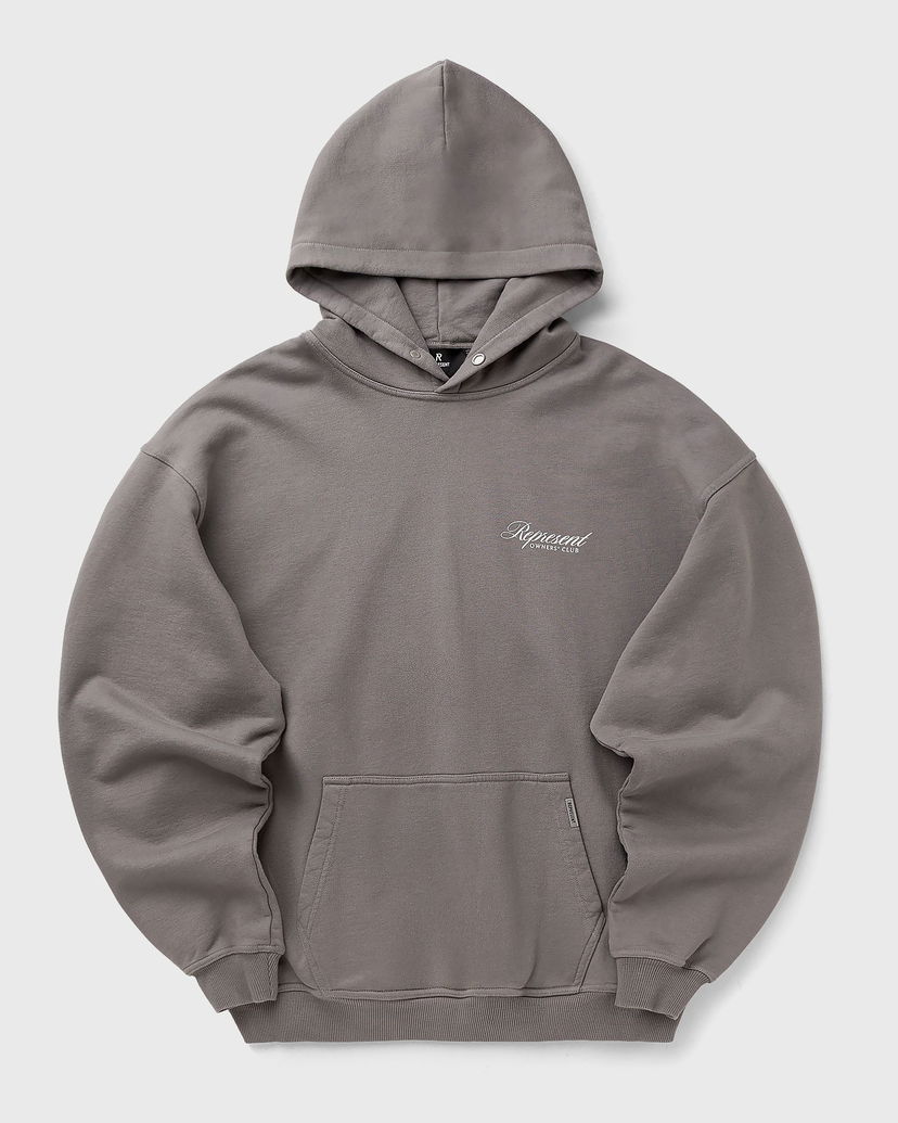 Huppari Represent Clo Represent Owners Club Script Men's Hoodie Harmaa | OCM41200-46