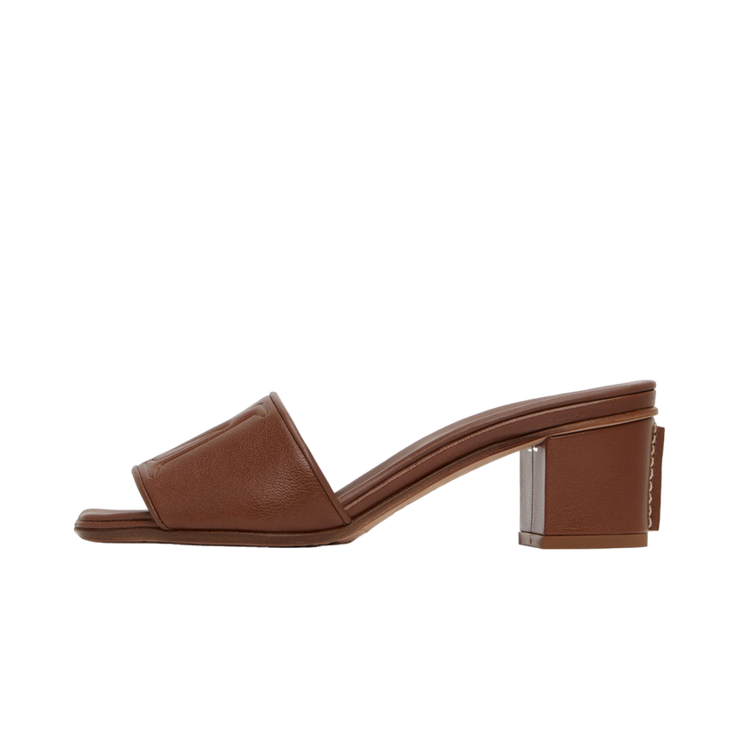 Tennarit ja kengät Max Mara Max Mara Embossed Heeled Sandals Ruskea | 2345211131600 MM81128
