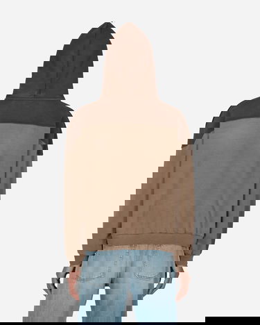 Huppari GUESS Two Tone Hooded Sweatshirt Ruskea | M2BQ02KBB40 A119, 2